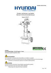 Hyundai power products HFBE7T Manuel D'instructions