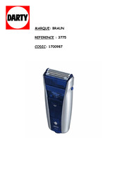 Braun InterFace Excel 3775 Mode D'emploi