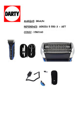 Braun 5 Série 550 Manuel D'instructions
