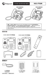 Polycom VVX 301 Guide Rapide