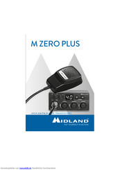 Midland M Zero Plus Guide D'utilisation