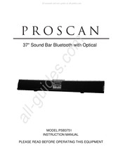 ProScan PSB3751 Manuel Du Propriétaire