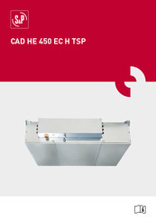 S&P CAD HE 450 EC V BASIC Manuel D'utilisation