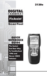 Innova Electronic Corp. Digital ScanTool FixAssist 3130e Guide De Référence Rapide