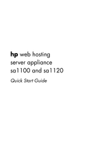 HP Web Hosting sa1120 Guide De Démarrage Rapide