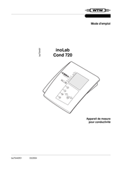 wtw inoLab Cond 720 Mode D'emploi