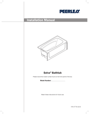 PEERLESS Selva Guide D'installation