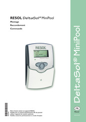 Resol DeltaSol MiniPool Manuel D'instructions