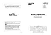 Samsung LE32T5 Instructions Du Propriétaire