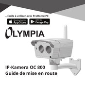 Olympia OC 800 Guide De Mise En Route