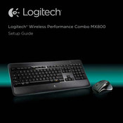 Logitech Wireless Performance Combo MX800 Guide D'installation