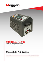 Megger TORKEL 900 Serie Manuel De L'utilisateur