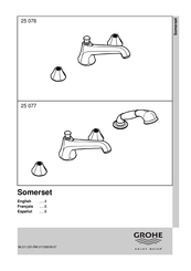 Grohe 25 076 Mode D'emploi