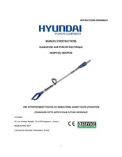 Hyundai HESP720 Manuel D'instructions
