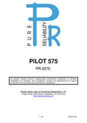 Pure Reliability PR-2575 Manuel