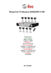 Q-See QSD6209C9-250 Manuel De L'utilisateur