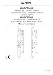 Assa Abloy EL404 Mode D'emploi