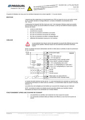 Produal HLS 45 Guide De L'utilisateur