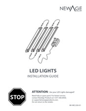 Newage LED LIGHTS Guide D'installation