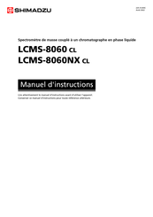 Shimadzu LCMS-8060 CL Manuel D'instructions