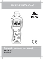KPS TC20 Manuel D'instructions