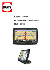 TomTom VIA 1505 Guide De Référence