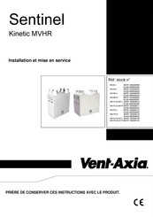 Vent-Axia Sentinel KIN PLUS-HF-L Installation Et Mise En Service