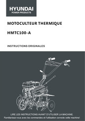 Hyundai power products HMTC100-A Instructions Originales