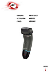 Remington CaptureCut XF8705 Mode D'emploi