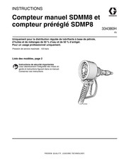 Graco SDMP8 Instructions