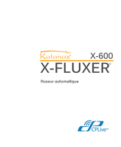 Katanax X-600 Mode D'emploi