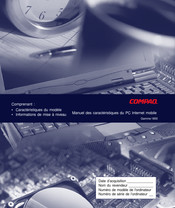 Compaq 1800 Serie Manuel