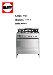 Smeg CSP19-6 Mode D'emploi