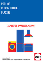 Proline PLF238L Manuel D'utilisation