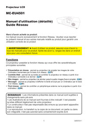 Maxell MC-EU4501 Manuel D'utilisation Détaillé