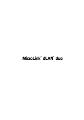 Devolo MicroLink dLAN duo Mode D'emploi