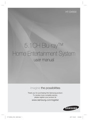 Samsung HT-D4500 Guide D'utilisation