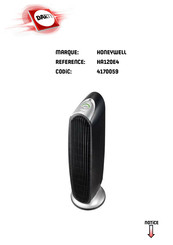 Honeywell HA120E Mode D'emploi