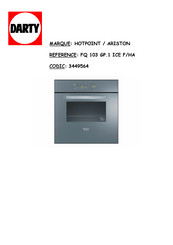 Hotpoint Ariston FH 103 P /HA Mode D'emploi