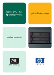 HP StorageWorks DVD+RW Guide De Démarrage