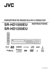 JVC SR-HD1500EU Instructions