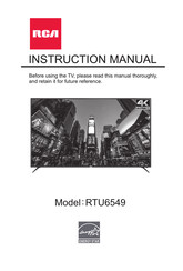 RCA RTU6549 Mode D'emploi