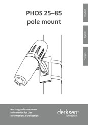 Derksen PHOS 85 Conditions D'utilisation