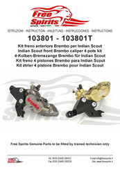 Free Spirits Brembo 103801T Instructions