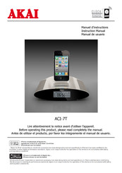 Akai ACI-7T Manuel D'instructions