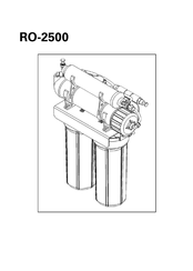 Pentair RO-2500 Instructions D'utilisation Et D'installation