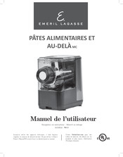 Emeril Lagasse PM-01 Manuel De L'utilisateur