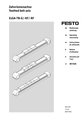 Festo ELGA-TB-KF Notice D'utilisation