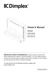 Dimplex DFI2309 Manuel Du Propriétaire