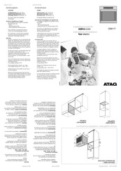 Atag OX611T Instructions D'installation